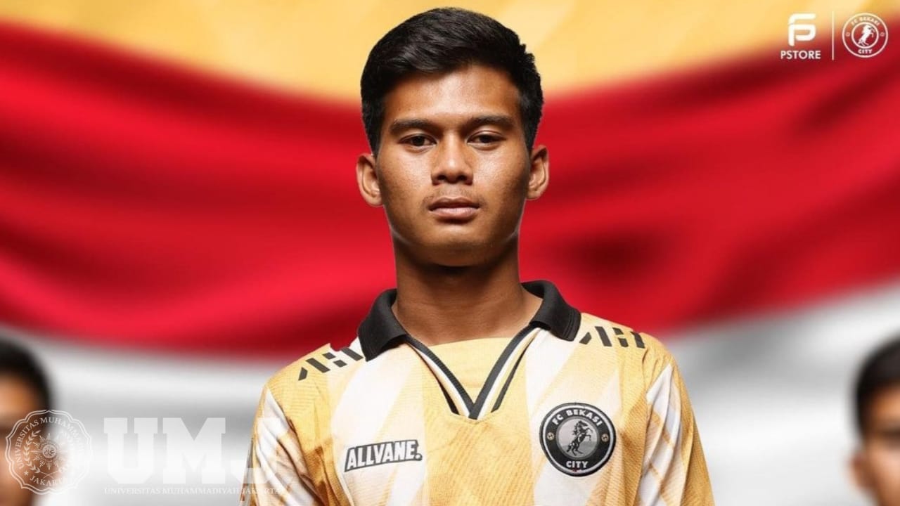 Mahasiswa FEB UMJ Zahran Fayyadh Zhufaradifa, yang mengikuti Pemusatan Latihan untuk persiapan SEA Games 2023 di Kamboja.