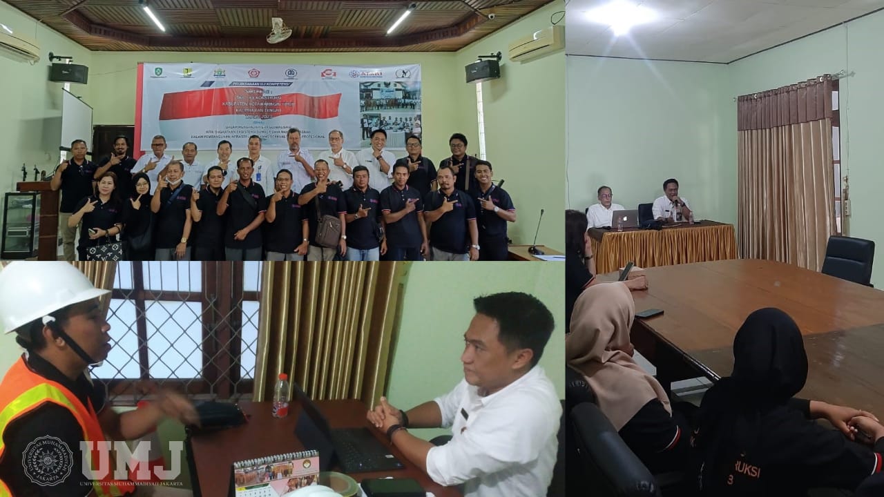 Dosen FT UMJ Jadi Asesor Uji Kompetensi Sertifikasi SKK-K3