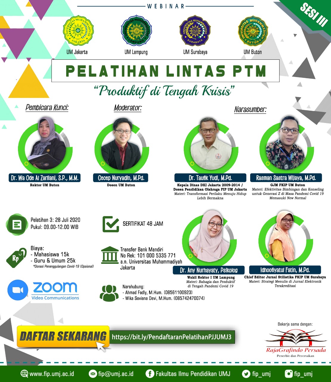 webinar UMJ Fakultas Ilmu Pendidikan