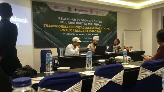Pelatihan Mujahid Digital Milenial