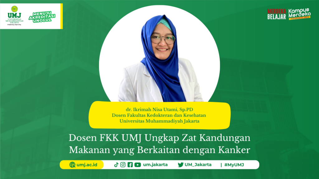 dosen Fakultas Kedokteran dan Kesehatan Universitas Muhammadiyah Jakarta, dr. Ikrimah Nisa Utami, Sp.PD.,