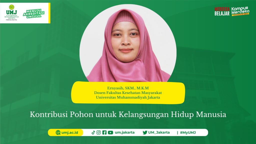 Ernyasih, SKM., M.K.M, dosen Fakultas Kesehatan Masyarakat UMJ.