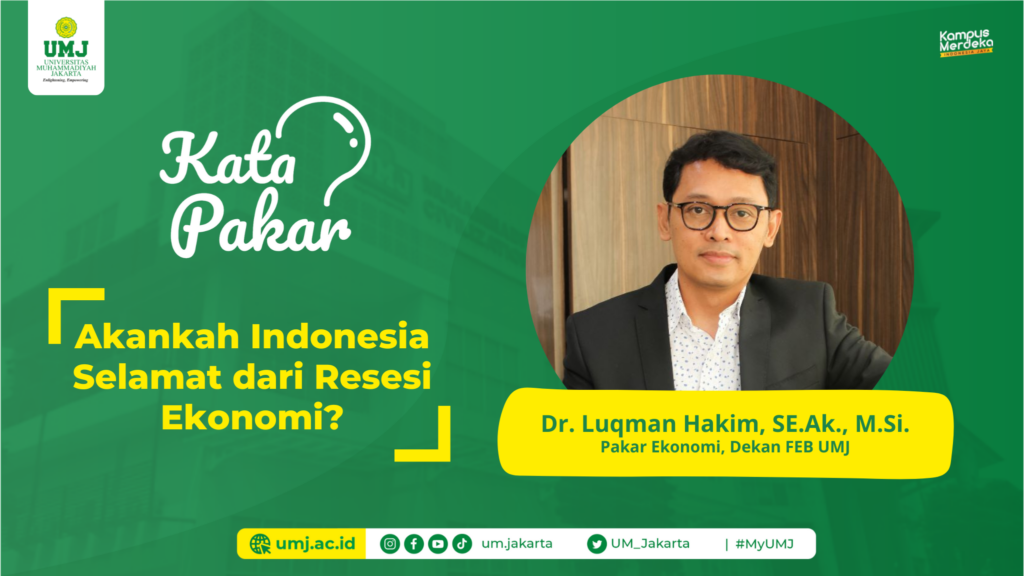 Pakar ekonomi Universitas Muhammadiyah Jakarta Dr. Luqman Hakim, M.Si., Ak.,