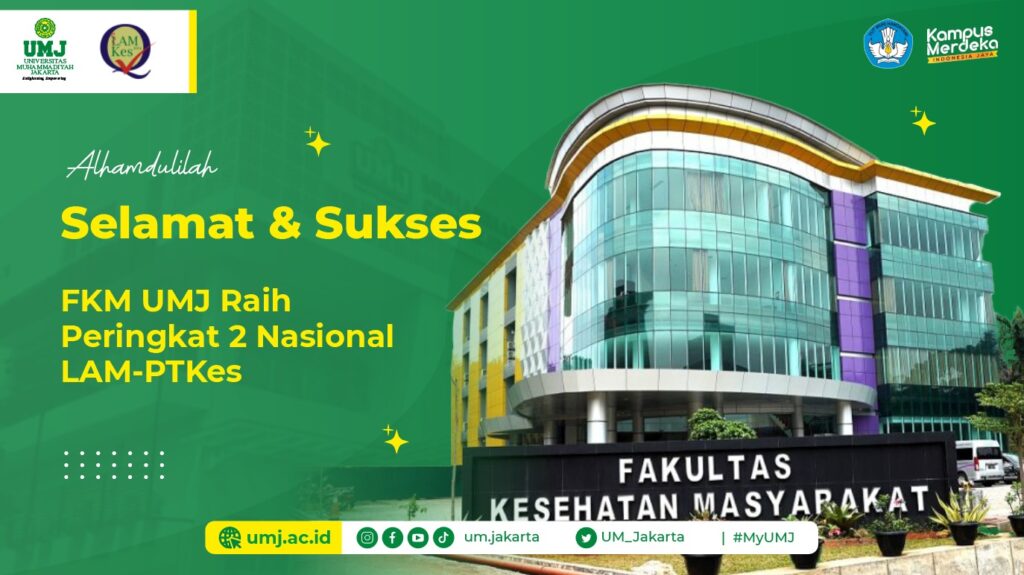 Fakultas Kesehatan Masyarakat, Universitas Muhammadiyah Jakarta raih peringkat 2 Nasional LAM-PTKes