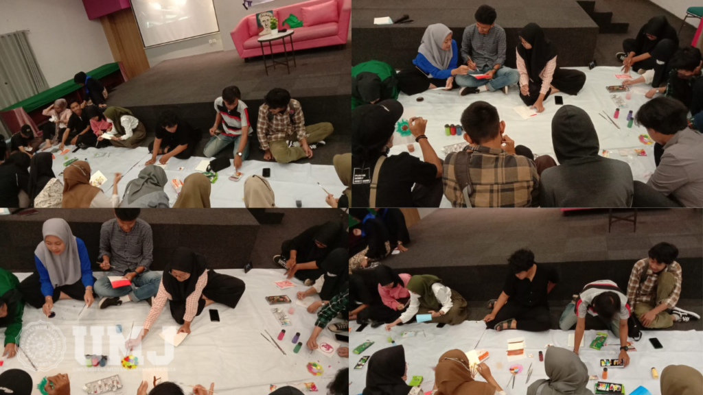 59 Mahasiswa dalam Kegiatan Live Painting