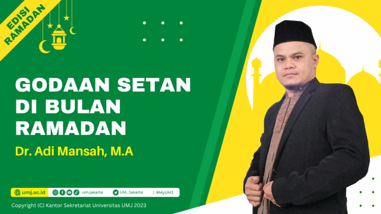 Cover Edisi Ramadhan (Dr. Adi Mansah, Lc., MA.,)