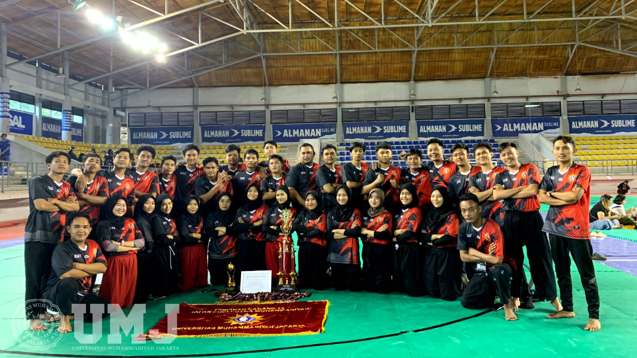 Tapak Suci UMJ seusai pertandingan Paku Bumi International Championship