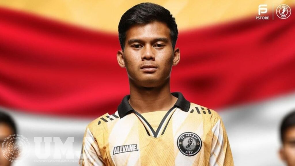 Mahasiswa FEB UMJ Zahran Fayyadh Zhufaradifa, yang mengikuti Pemusatan Latihan untuk persiapan SEA Games 2023 di Kamboja.