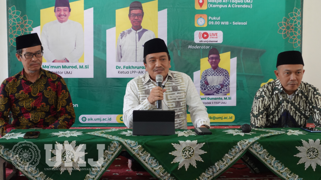Ma'mun Murod menjelaskan tantangan politik umat Islam