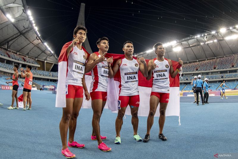 tim atletik Indonesia Sea Games