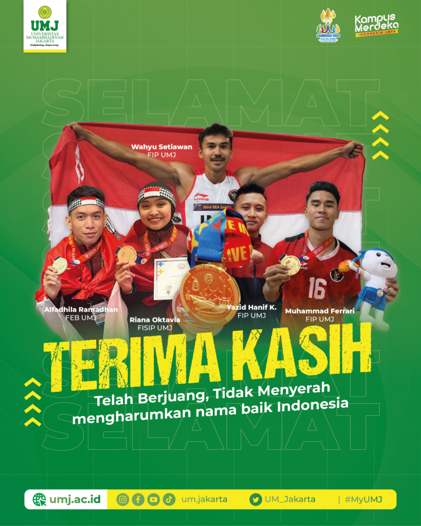 selamat all atlet-pelatnas internasional sea games 2023 UMJ