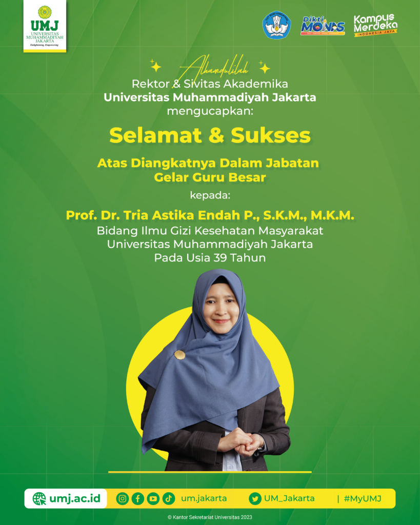 selamat gelar prof tria astika