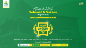 akreditasi unggul prodi Ilmu Administrasi Publik FISIP UMJ