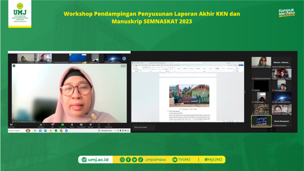 Kepala LPPM UMJ