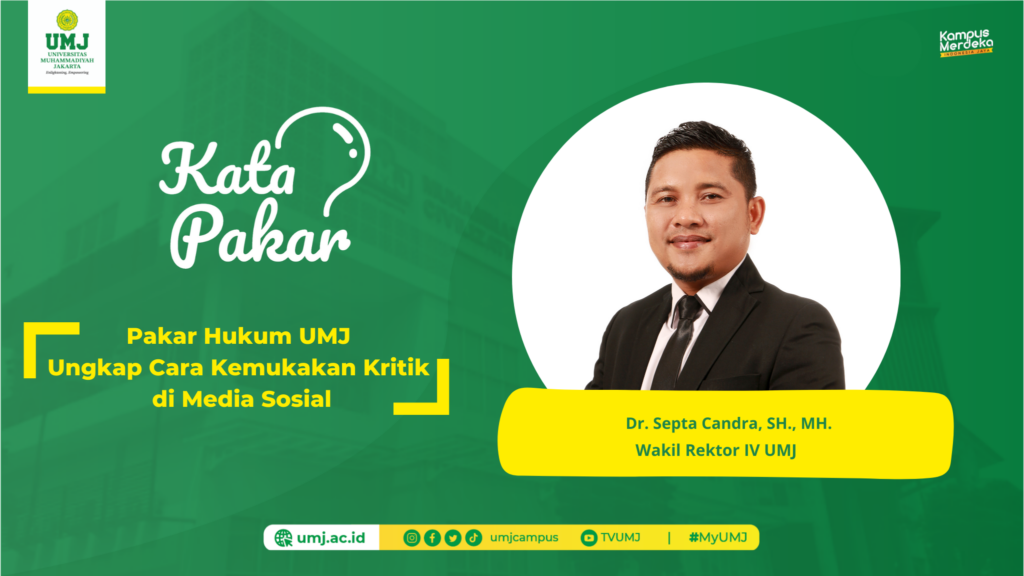 septa candra pakar hukum UMJ