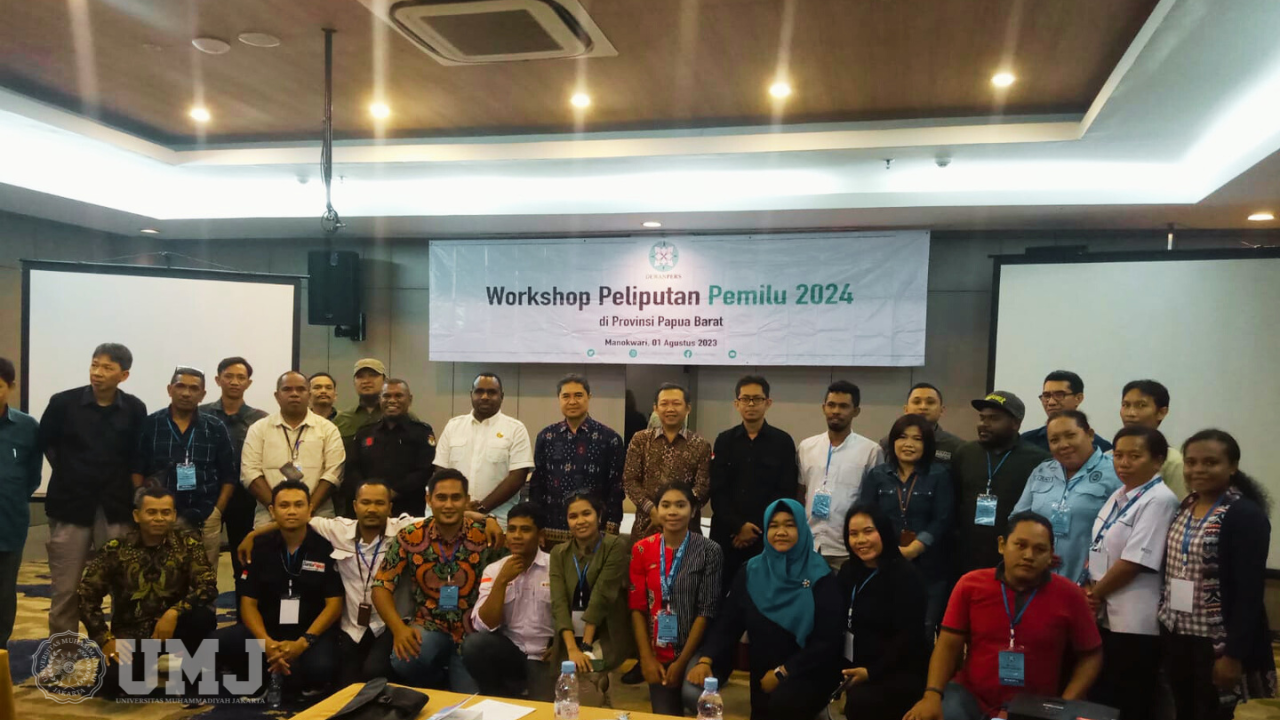 Dosen UMJ di Workshop Peliputan Pemilu 2024