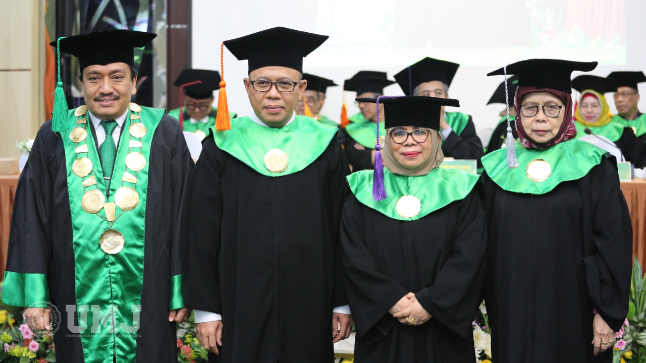 UMJ Kukuhkan Dua Guru Besar
