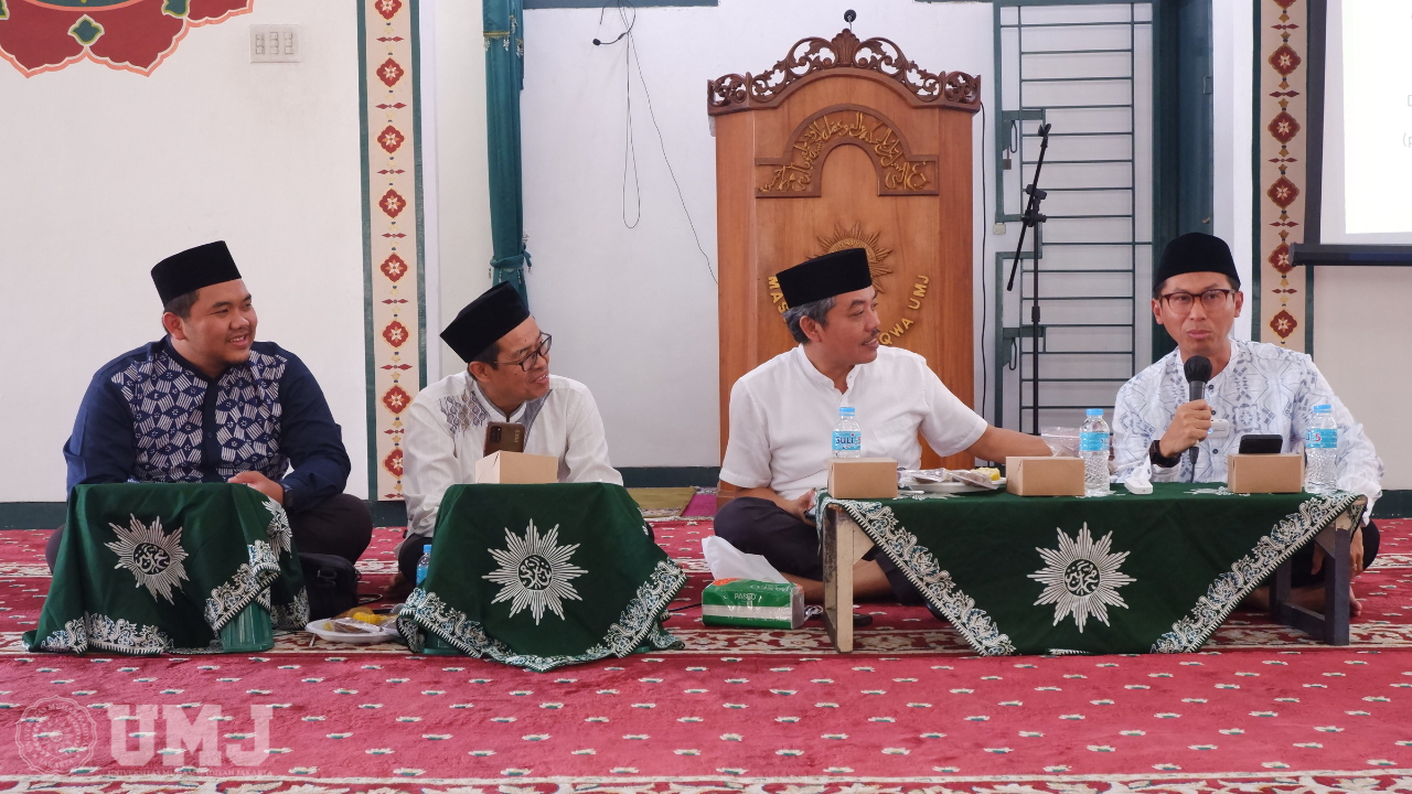Pengkajian Halaqah Tarjih LPP AIK UMJ di Masjid At-Taqwa, Jumat (25/08/2023).
