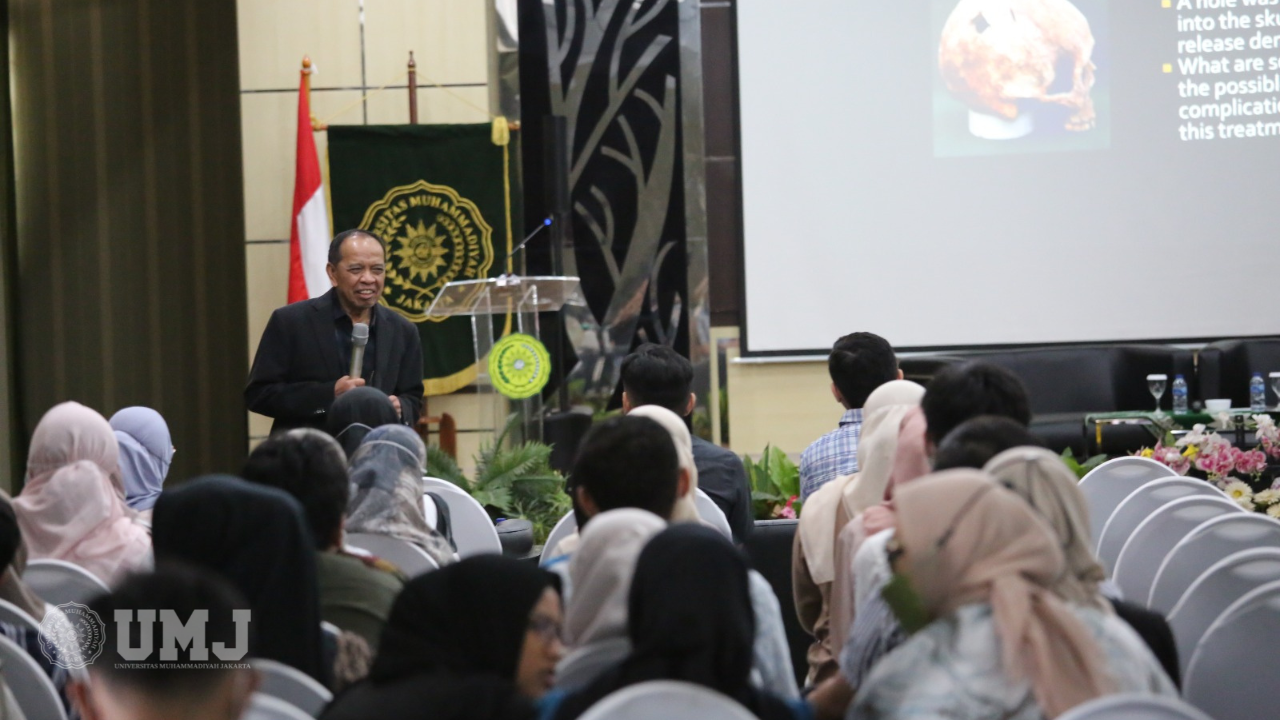 Kuliah Umum Jadi Pembuka Perayaan Dies Natalis FKK UMJ Ke-20