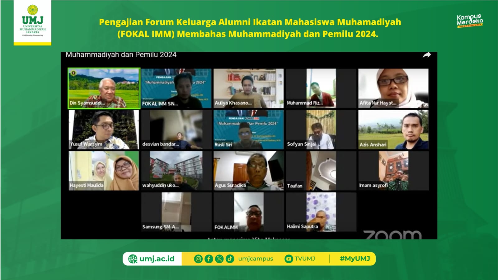 Pengajian FOKAL IMM