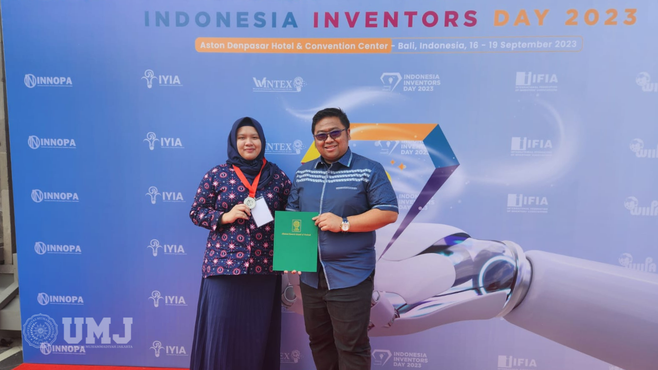 Mahasiswa FKK Raih Medali Perak Indonesia Inventors Day 2023 di Bali