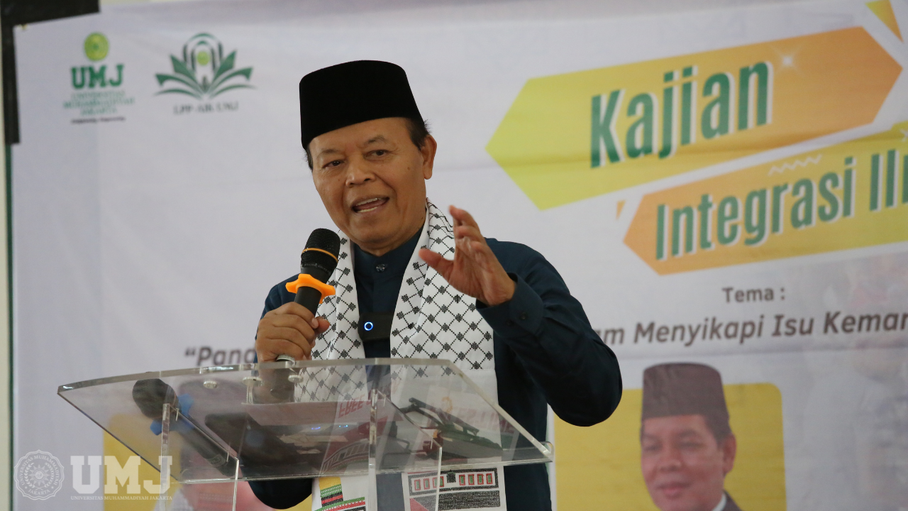 Dukung Palestina, LPP AIK UMJ Gelar Kajian Integrasi Ilmu