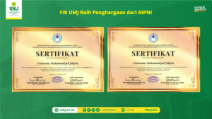FIK UMJ Raih Penghargaan dari AIPNI