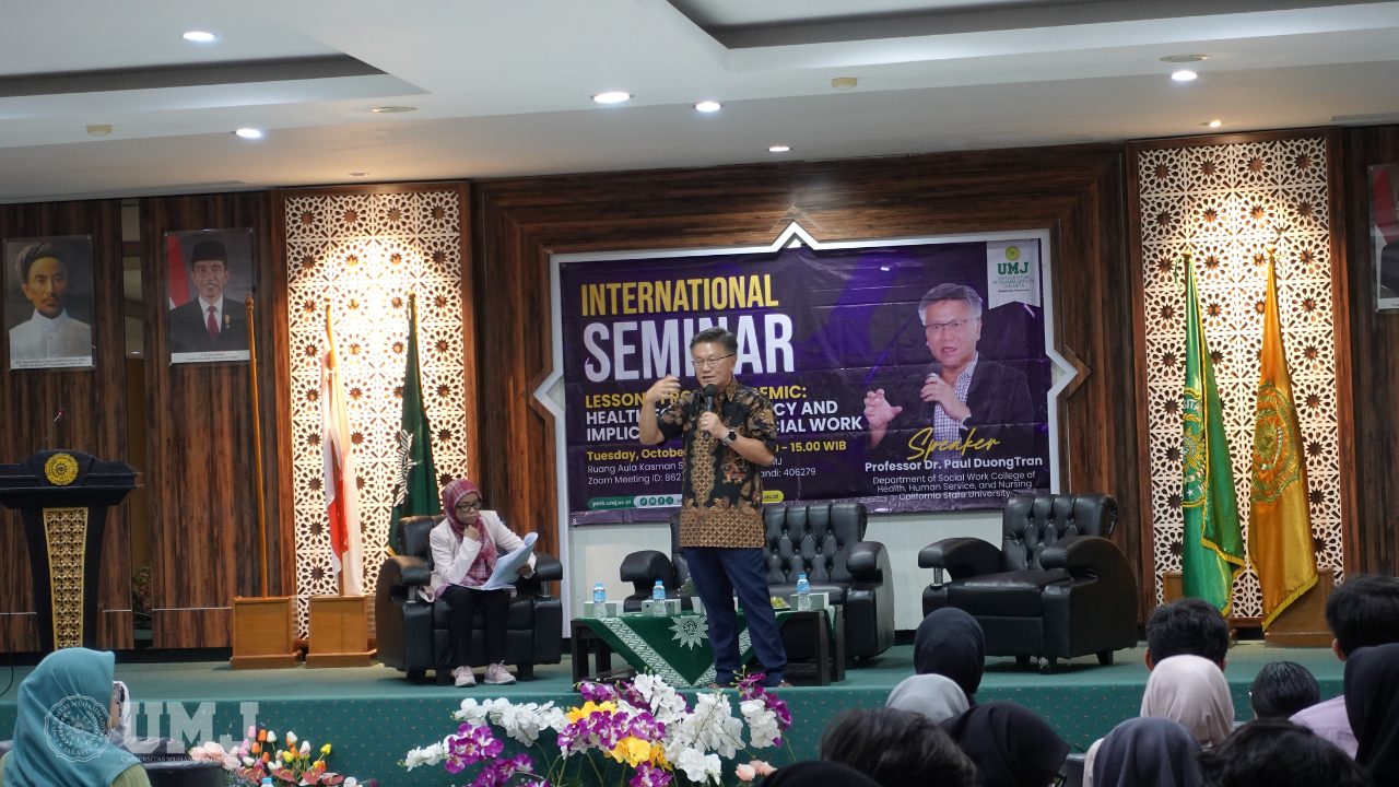 Undang Profesor California University, UMJ Gelar Seminar Internasional