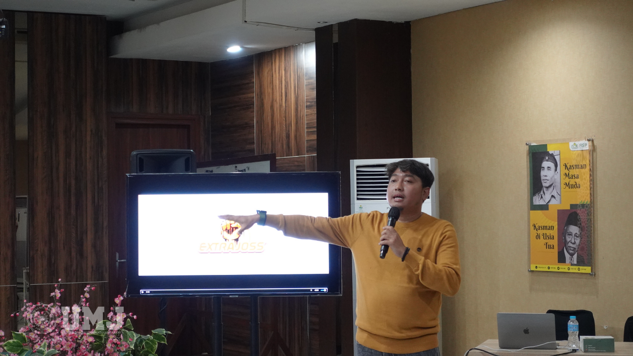 Kuliah Tamu Prodi Ilkom Bahas Produksi Iklan di Era Industri Digital