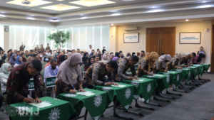 Tendik UMJ Tandatangani Kontrak Indikator Kinerja Individu (IKI)