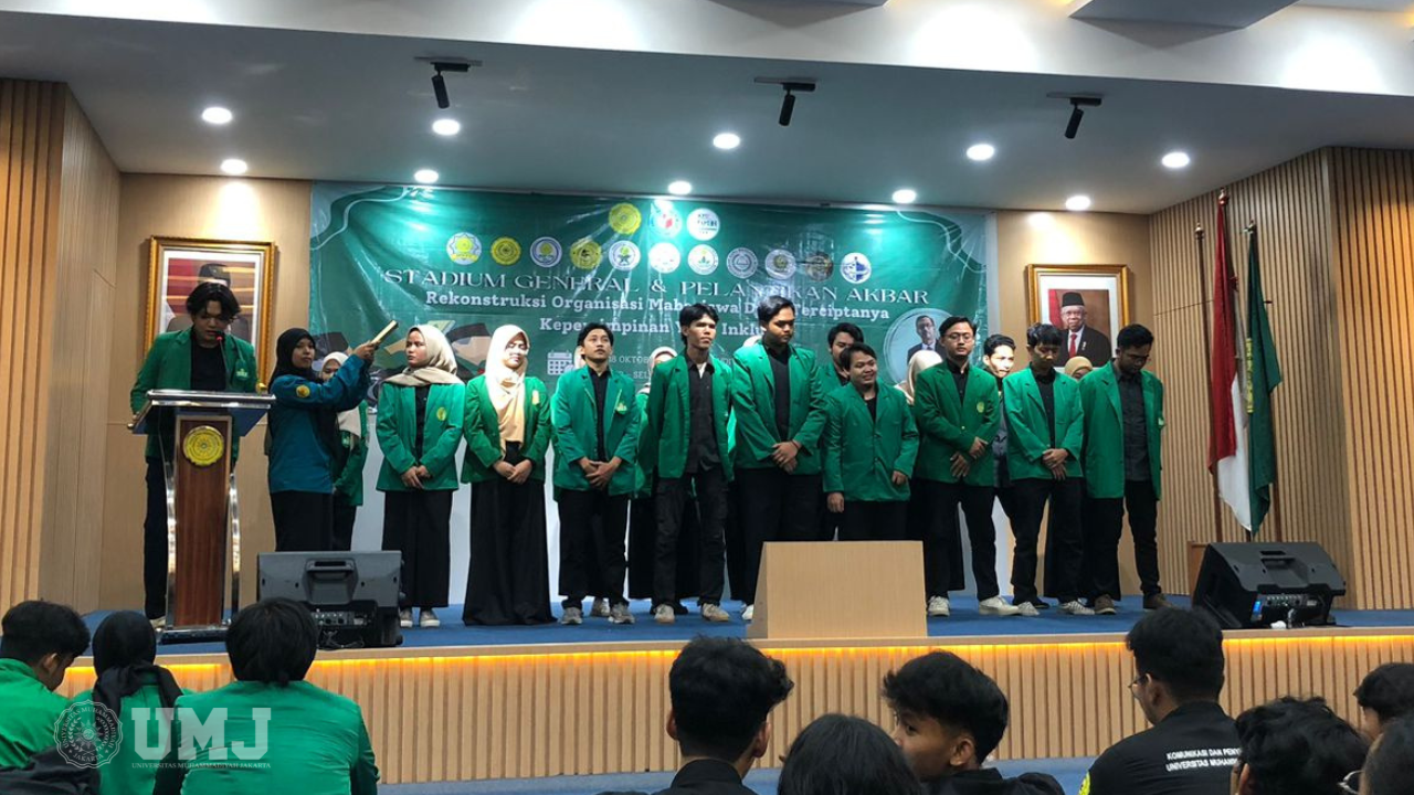 Pengurus Lembaga Mahasiswa FAI UMJ Resmi Dilantik