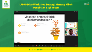 LPPM UMJ Gelar Workshop Strategi Menang Hibah Penelitian Bagi Dosen