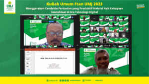 Kuliah Umum FTan UMJ Ajak Mahasiswa Tingkatkan Produktivitas Melalui Kekayaan Intelektual