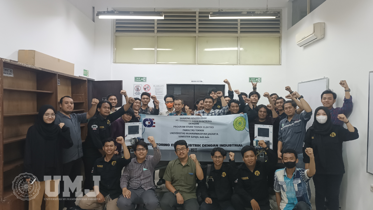 Tingkatkan Skill Mahasiswa, Prodi Teknik Elektro Lakukan Sharing Knowledge