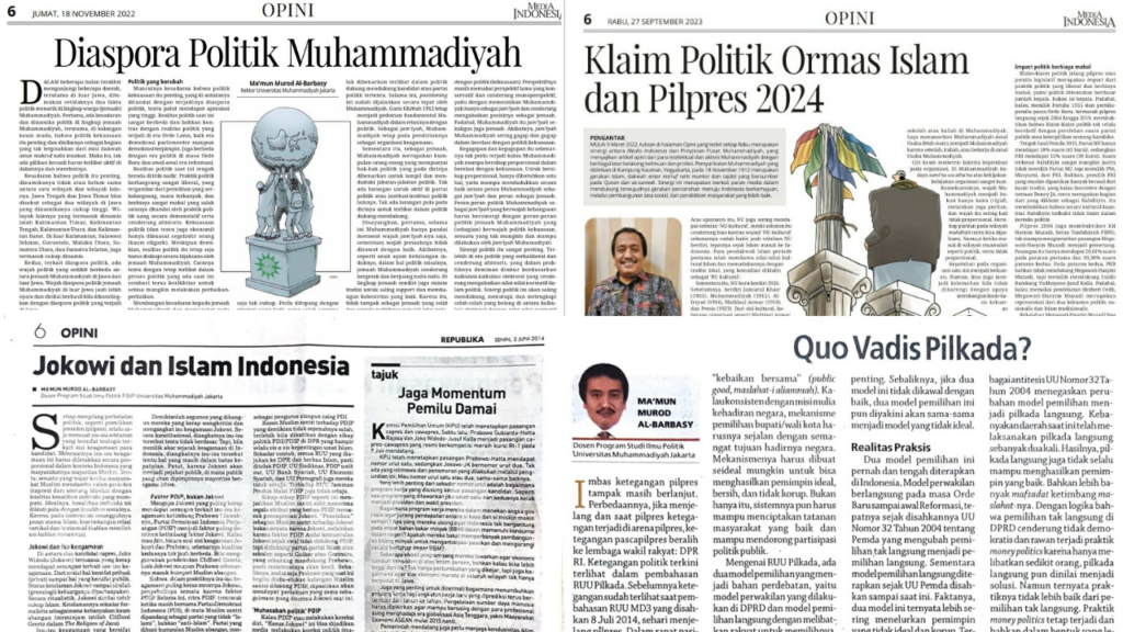 Ma'mun Murod, Dari Menulis Hingga Jadi Guru Besar