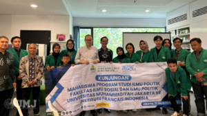 Mahasiswa Ilmu Politik UMJ Kunjungi Pusat Kebudayaan Perancis di Jakarta