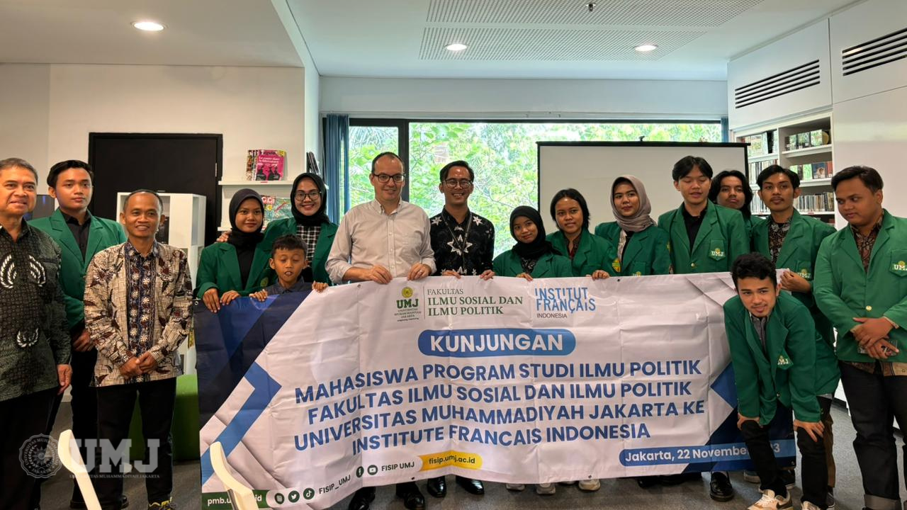 Mahasiswa Ilmu Politik UMJ Kunjungi Pusat Kebudayaan Perancis di Jakarta