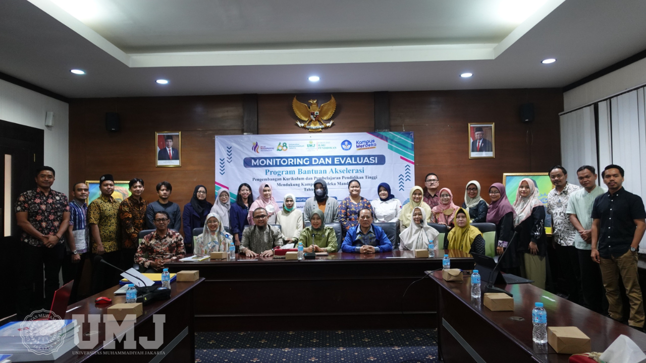 UMJ Jadi Tuan Rumah Monitoring dan Evaluasi rogram Bantuan Akselerasi Pengembangan Kurikulum