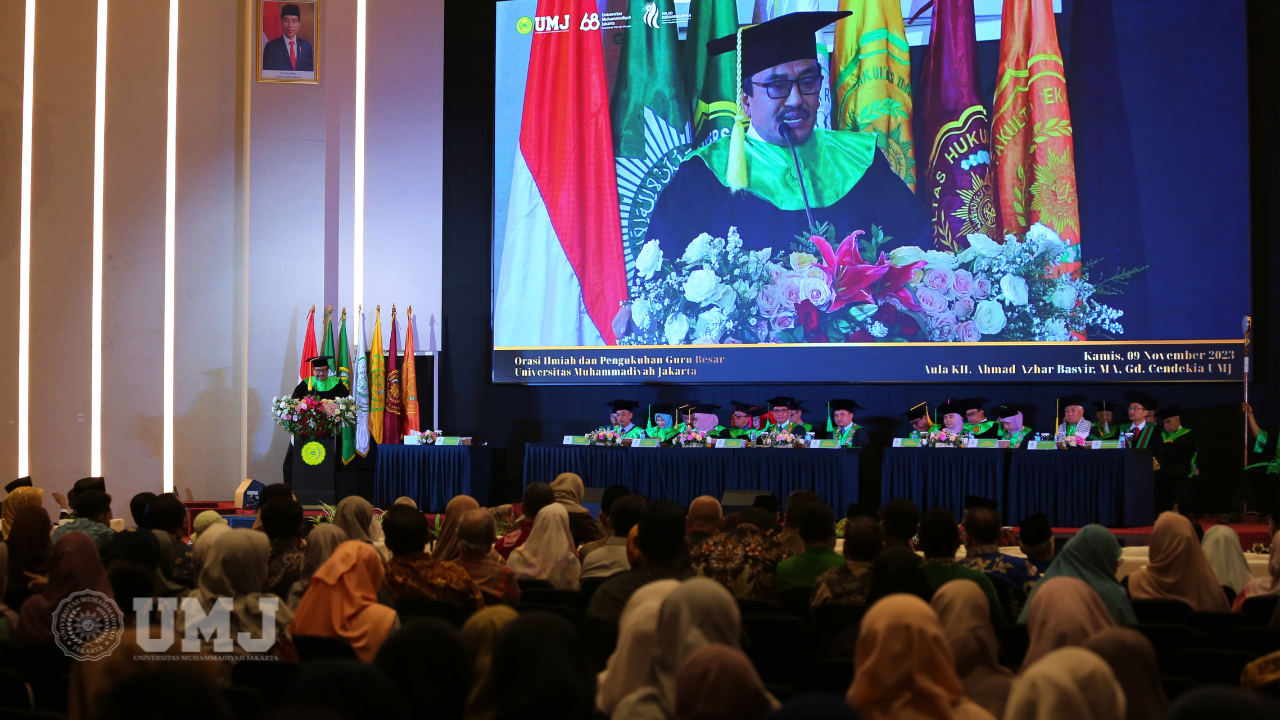 pengukuhan guru besar prof mamun murod