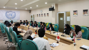 Program Studi Ilmu Politik Gelar Simulasi Sidang PBB