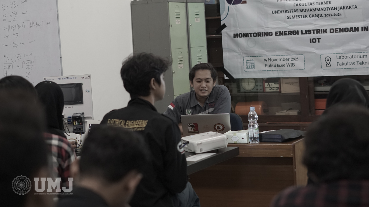 Tingkatkan Skill Mahasiswa, Prodi Teknik Elektro Lakukan Sharing Knowledge