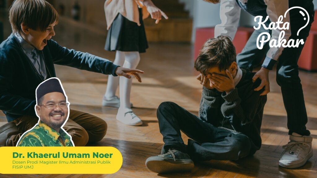 Dr. Khaerul Umam Noer Upaya Baru dalam Pencegahan dan Penanganan Kekerasan di Sekolah