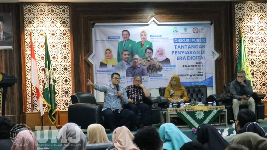 Diskusi Publik UKW UMJ Bahas Tantangan Penyiaran di Era Digital
