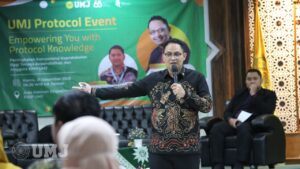 UMJ Hadirkan Humas Wapres RI Dalam Pelatihan Protokoler
