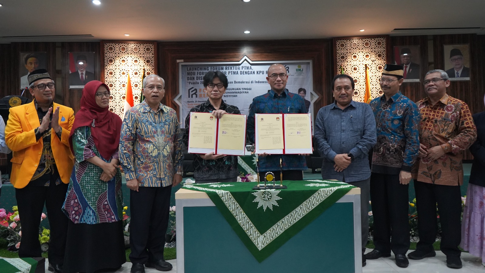 Kolaborasi Forum Rektor PTMA dan KPU RI Kawal Pemilu 2024