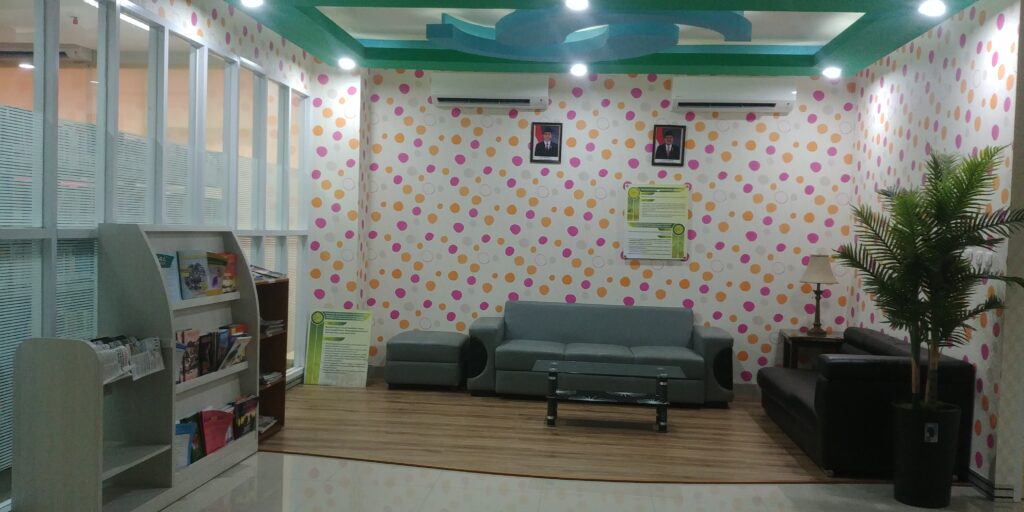 Ruang Tunggu Perpustakaan Kedokteran
