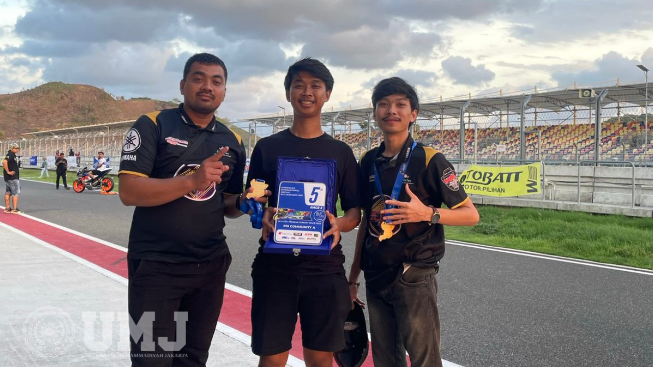 Reza Firdaus Jadi Runner Up Yamaha Sunday Race di Mandalika