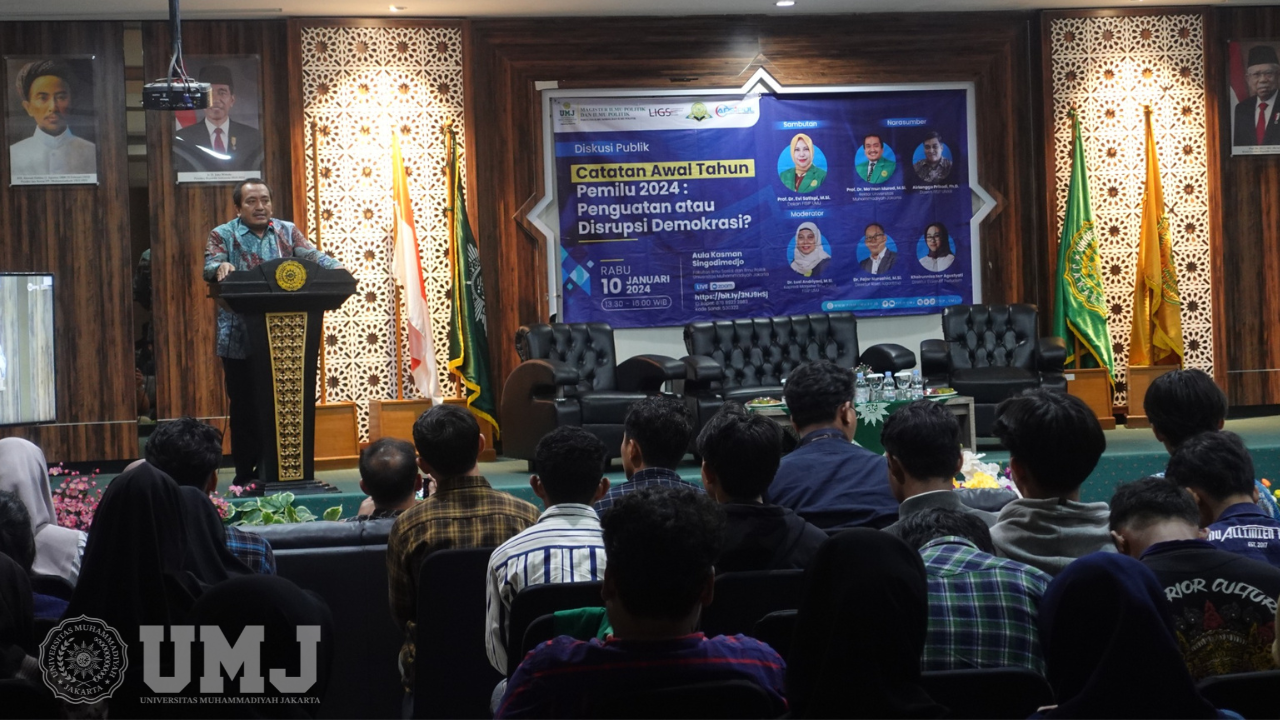 Jelang Pemilu, Rektor UMJ Tekankan 3 Prinsip Demokrasi