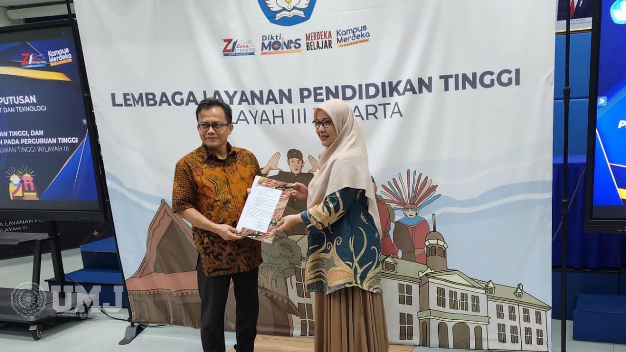 Prodi MIA UMJ Terima SK Perubahan Nama Prodi Menjadi MAP UMJ