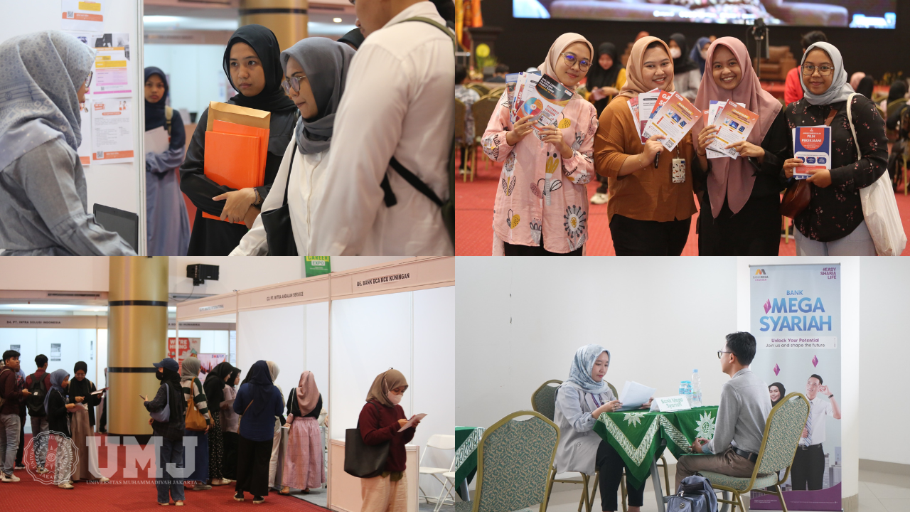 Mahasiswa dan Alumni UMJ Antusias Ikuti Career Expo 2024